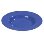 image of Carlisle 3303014 Sierrus™ Salad & Pasta Bowl, 12" (20‑23 oz), Blue Melamine, BPA‑Free, NSF