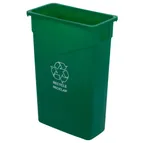 image of Carlisle 342023REC09 Plastic Recycling Receptacle / Container