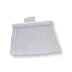 image of Carlisle 36867EC02 Sparta Duo-Sweep Broom Head, White Polyester Bristles, 24" Sweep Width
