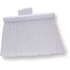 image of Carlisle 36867EC14 Sparta Duo‑Sweep Broom Head, 48" Flagged Polyester Bristles, Blue