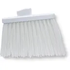 image of Carlisle 36868EC24 Sparta Duo‑Sweep Broom Head, Unflagged Polyester Bristles, Orange Lobby Broom
