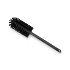 image of Carlisle 40001EC03 Bottle Brush 16" Long 3-1/4" Dia Polyester Bristles Black Plastic Handle BPA Free