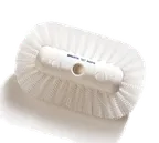 image of Carlisle 4004200 Tank/Kettle Brush Head, 9-1/2"L x 5-1/2"W, Chemical Resistant, Nylon Bristles