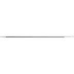 image of Carlisle 40226EC01 Handle, 60" Mop Broom Squeegee, 1" Dia., 3/4" Threaded, Brown Tip & Cap