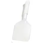 image of Carlisle 4035100 Sparta Spatula, 13-1/2" Long, 7-1/2"L x 4-1/2"W Blade, Flexible, Plastic Handle, White