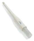 image of Carlisle 4039402 Sparta Galaxy Pastry Brush, 1" Round Nylon Bristles, White Plastic Handle, USA Made