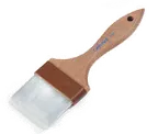 image of Carlisle 4039800 Pastry Brush – 3" Epoxy‑Set Nylon Bristles, Hardwood Handle, White