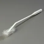 image of Carlisle 4041500 Bottle Brush – 16-1/2" 4-1/2"L x 1-3/4" Head, Bristles, Handle, Black/Cherry