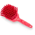 image of Carlisle 40541EC05 - Floater Scrub Brush, 8" Length, Red Plastic Handle, Polyester Bristles