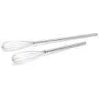 image of Carlisle 40682 Sparta Chef Series French Whip, 30" Long, 18/8 Stainless Steel, Rust-Free, Wire Loops