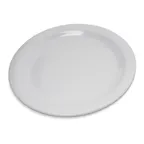 image of Carlisle 4350302 - Dallas Ware Salad Plate, 7-1/5" Dia, Rim, Melamine, BPA‑Free, NSF, Dishwasher Safe