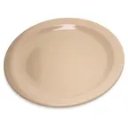 image of Carlisle 4350325 - Dallas Ware Salad Plate, 7-1/5" Diameter, Tan Melamine, BPA‑Free, Stackable