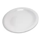 image of Carlisle 4350502 Bread & Butter Plate, 5½" Diameter, Melamine White, BPA‑Free, NSF