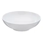 image of Carlisle 4381402 Epicure Soup/Salad Bowl, 6" Dia, 20‑23 oz, White Melamine, NSF, Dishwasher Safe