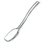 image of Carlisle 446007 Salad Bar Spoon, 9" , 1/2 oz, Clear Plastic, NSF Approved - USA Made