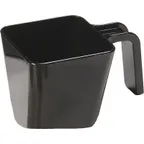 image of Carlisle 49122-103 Measuring Cup, 20 oz, 2-1/2 Cup, Polycarbonate, Black, Break-Resistant, NSF