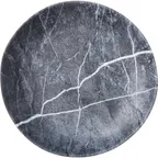 image of Carlisle 5310772 - 10.5" Melamine Dinner Plate, Gray Matte Finish, Dishwasher Safe - 1/Each