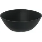 image of Carlisle 5310838 Ridge Bowl – 6" Black Melamine, 22 oz, Slate Finish, Stain Resistant, NSF Certified