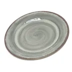 image of Carlisle 5400718 Mingle™ Bread Butter Plate, 7" Round Mel, Gray, Dishwasher Safe, NSF, BPA Free