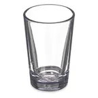 image of Carlisle 560207 Alibi™ Shooter, 2 oz Clear SAN Shot Glass, BPA‑Free - 1/Case