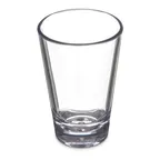 image of Carlisle 560307 Alibi™ Shooter Mini Glass, 3 oz SAN, Chip‑Resistant, Dishwasher Safe, BPA‑Free