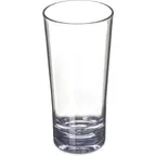 image of Carlisle 561407 Alibi™ 14 oz Clear SAN Plastic Beverage Glass - Dishwasher Safe, BPA‑Free