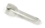 image of Carlisle 604609 Aria™ Salad Tongs, 9"L, 18/8 Stainless Steel, Mirror-Polish Finish
