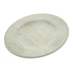 image of Carlisle 6400206 - Grove Salad Plate, 9" Diameter Wide‑Rim Melamine, Buff, NSF Certified