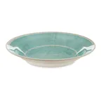 image of Carlisle 6400315 - Grove Soup Bowl, 9" Diameter, 28-32 oz, Aqua Melamine, BPA Free, NSF Certified