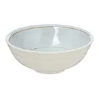 image of Carlisle 6400506 - Grove Soup Bowl, 6" 20 oz, Melamine Buff, Dishwasher Safe, BPA Free, NSF