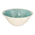 image of Carlisle 6401315 Grove Ice Cream Bowl, 27 oz (7"), Aqua Melamine, Dishwasher Safe, BPA‑Free, NSF