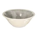 image of Carlisle 6401318 - Grove Ice Cream Bowl, 7" Diameter, 27 Oz, Smoke Gray Melamine, Heat Safe to 212°F