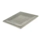 image of Carlisle 6402218 - Grove Square Plate, 10.5" Smoke Gray Melamine, Dishwasher Safe, NSF, BPA Free