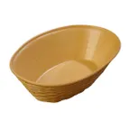 image of Carlisle 650467 - Oval 9" Diameter Basket, Polypropylene, Dishwasher Safe, Certified, Made in USA