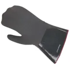 image of Carlisle 6786RMT-XL San Jamar Fryer Oven Mitt, 17", Neoprene, Wipe Clean, Machine Wash, Pair