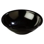 image of Carlisle 800B03 - 7" Black Melamine Salad Bowl, 24-27 oz, Dishwasher Safe, BPA‑Free, NSF Certified