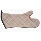 image of Carlisle 800FG15 BestGuard Oven Mitt, 15", Kevlar, Tan, Fire Retardant, Webguard - 1 Pair