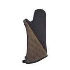 image of Carlisle 810CM17 San Jamar BestGrip Oven Mitt, 17", Neoprene, Tan, Webguard Protection
