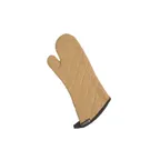 image of Carlisle 811TG17 Bestan Oven Mitt, 17", Tan, Non-Stick Coating, Heat Resistant up to 450° F - 1 Pair