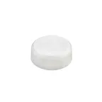 image of Carlisle 8573CS - EZ‑Kleen® Squeeze Bottle, 12 & 16 oz Clear/White, BPA‑Free, NSF, Solid Cap - Case