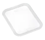image of Carlisle 91816 Araven Food Storage Lid, GN 2/3, Silicone Clear, Airtight & Stackable, -40°F to 392°F