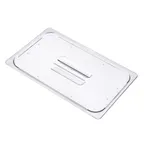 image of Carlisle 94062 Contact Lid, GN 1/1, Polycarbonate, Clear, Dishwasher Safe, HACCP Compliant