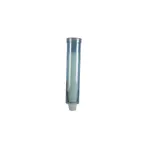 image of Carlisle C3165TBL Wall Mount Cup Dispenser, 16" Tube, Plastic, Arctic Blue, Top Loading