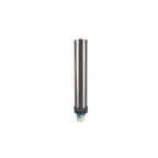 image of Carlisle C3400P Wall Mount Cup Dispenser, 23" Tube, Stainless Steel, 2"-3" Rim Diameter