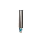 image of Carlisle C3450SS Wall Mount Cup Dispenser, 16" Tube, Stainless Steel, Fits 8-24 oz Cups