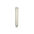 image of Carlisle C4210PFSD Wall Mount Cup Dispenser, 23" Tube, Polyethylene, Fits 4‑10 Cups, 2‑3/4"‑3‑3/8"