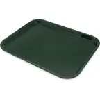 image of Carlisle CT141808 Tray – 17‑7/8" L x 14" W x 15/16" H Rectangular Polypropylene, Forest Green
