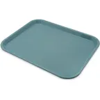 image of Carlisle CT141859 Tray – 17-7/8"L x 14"W x 15/16"H Rectangular Polypropylene Slate Blue Drying Lugs