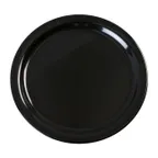 image of Carlisle KL20003 - 9" Black Melamine Dinner Plate, Narrow Rim, Dishwasher Safe, NSF Certified, BPA‑Free