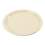 image of Carlisle KL20425 Kingline™ Pie Plate, 6½" Tan Round Plate, Narrow Rim, NSF, BPA‑Free